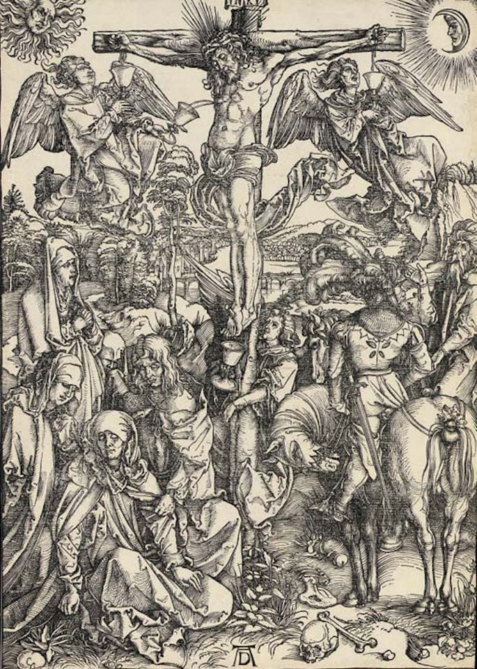 The Crucifixion , from  The Large Passion  (B. 11 M., Holl. 120, S.M.S. 53) by Albrecht Dürer