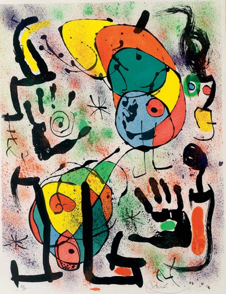 Plate VI, from The Seers (M. 666) by Joan Miró