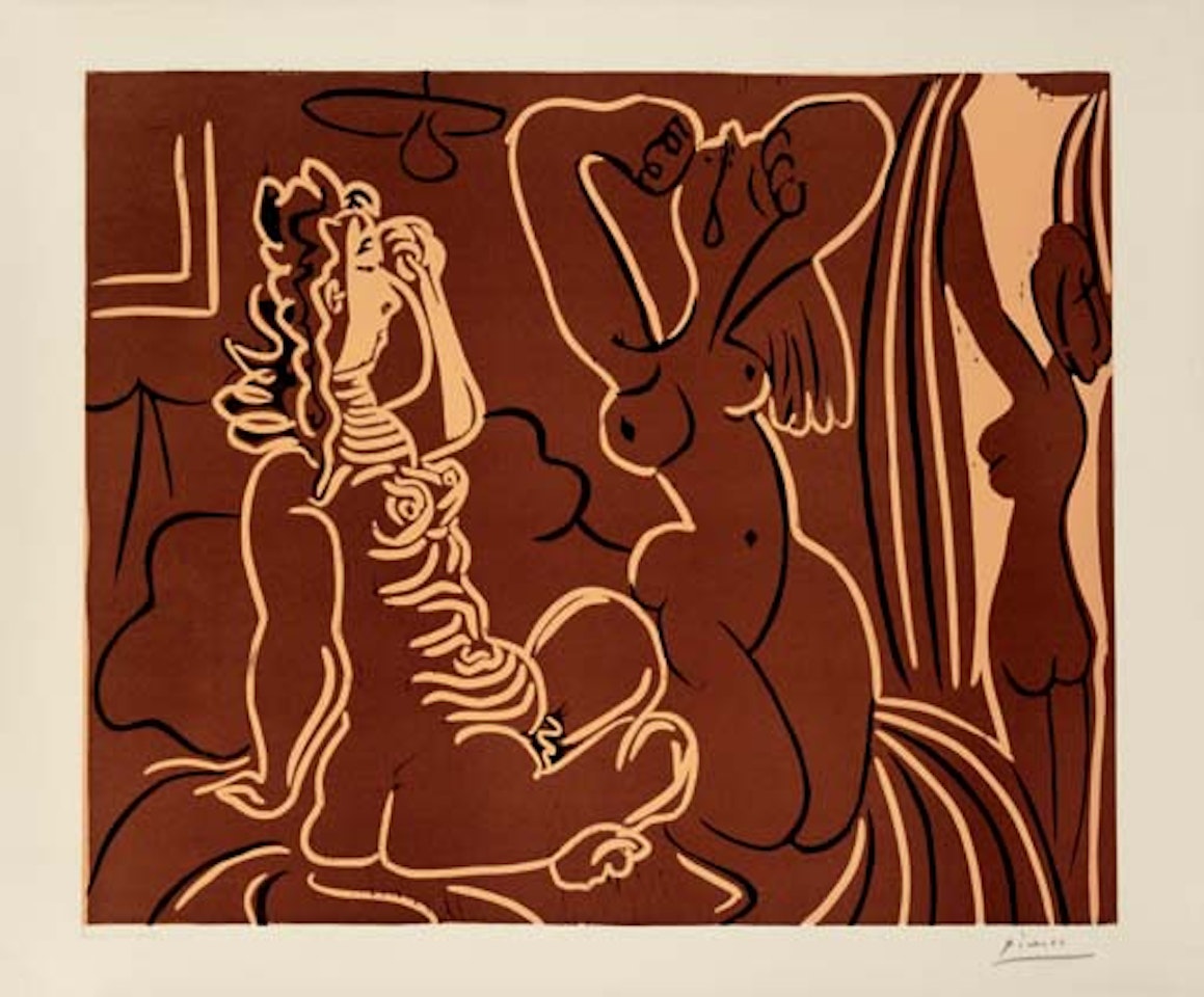 Trois Femmes  (B. 926 Ba. 1248 IIIBb) by Pablo Picasso