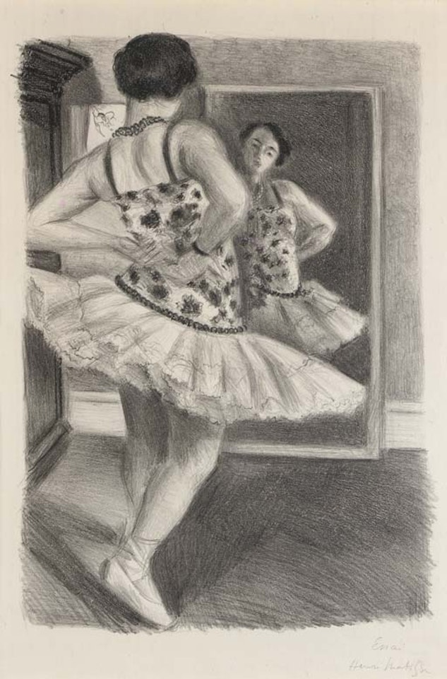 Danseuse reflétée dans la Glace  (D.-M. 490) by Henri Matisse