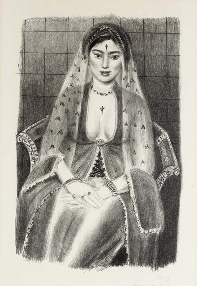 La Persane  (D.-M. 507) by Henri Matisse