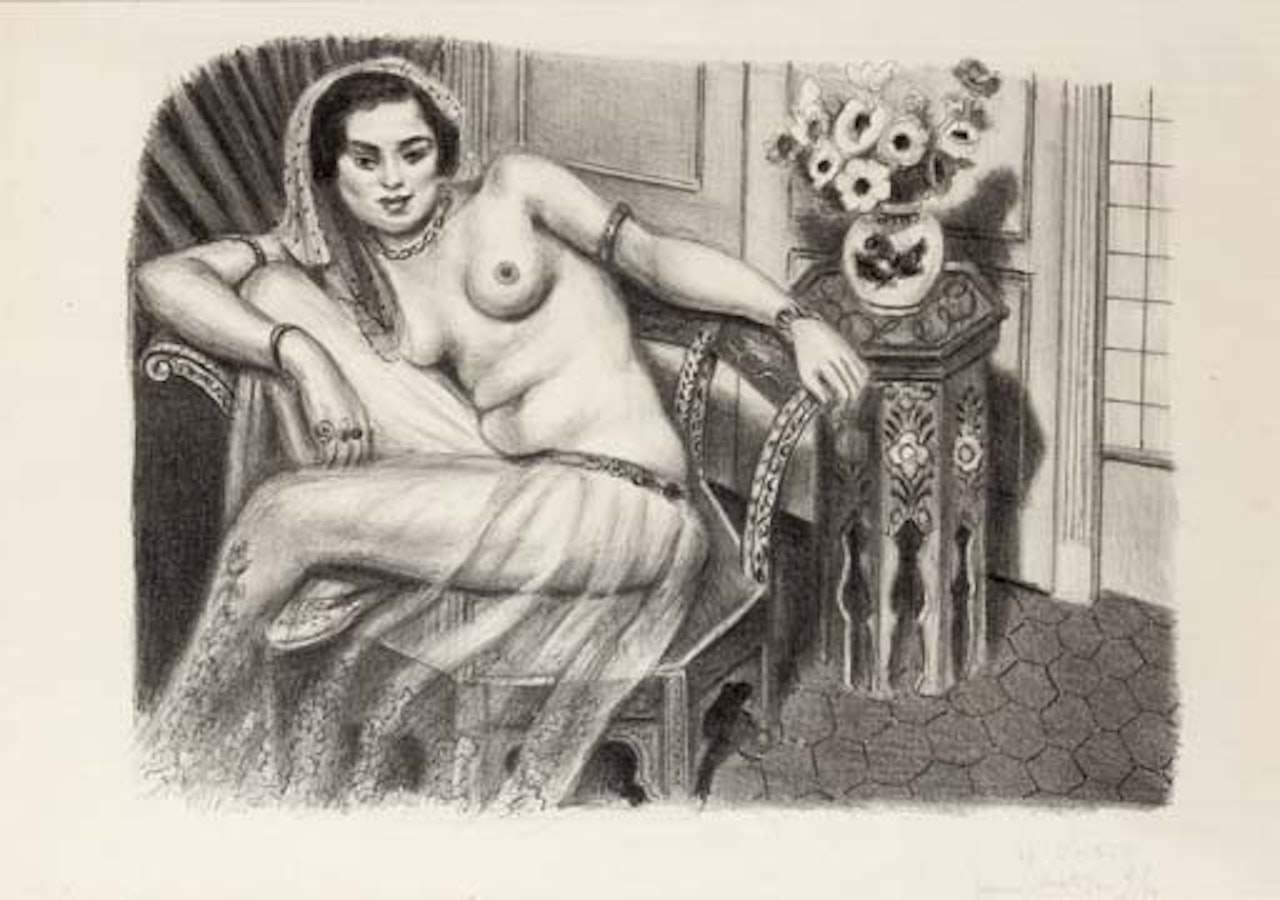 Hindoue à la Jupe de Tulle  (D.-M. 510) by Henri Matisse