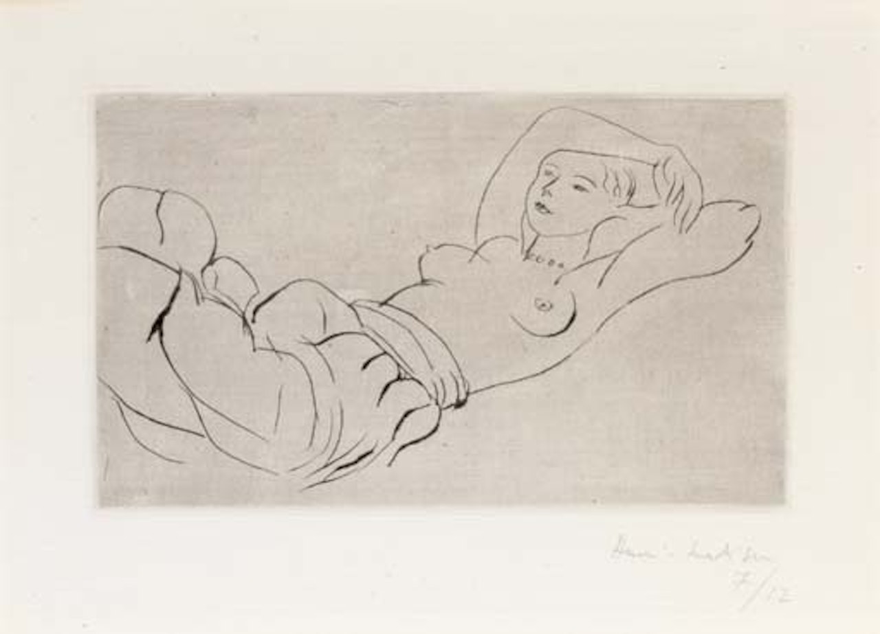 Odalisque couchée  (D.-M. 109) by Henri Matisse