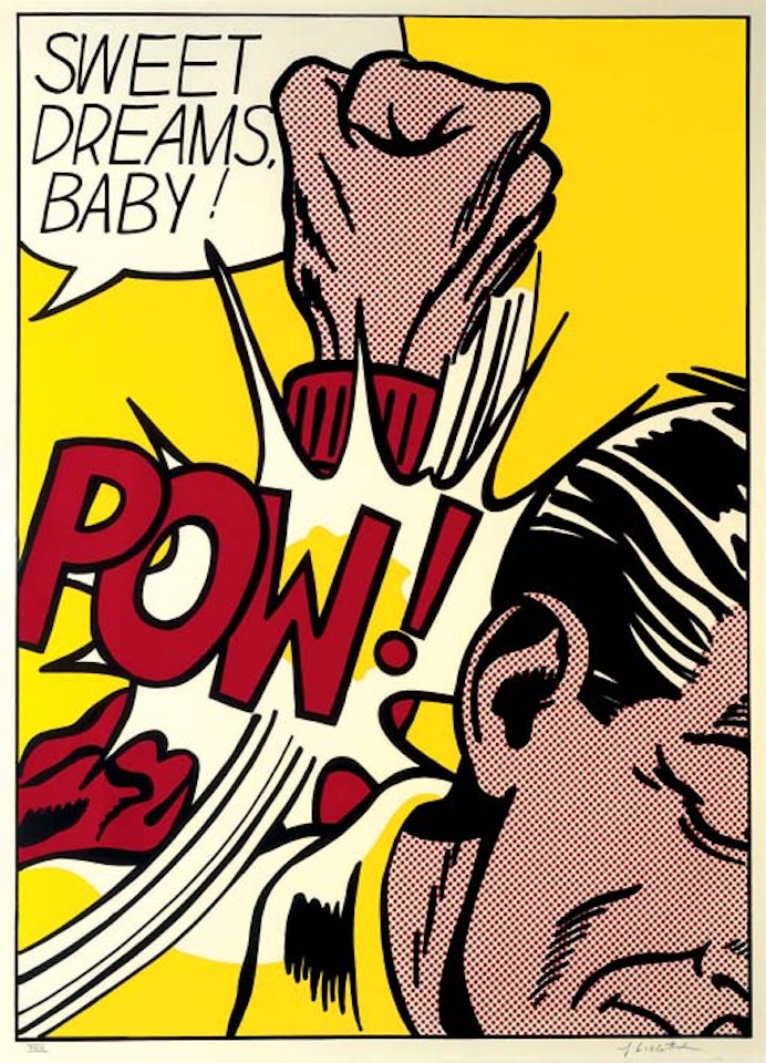 Sweet Dreams Baby, from 11 Pop Artists III (C. 39) by Roy Lichtenstein