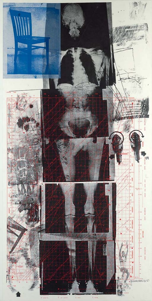 Booster  (F. 47 G. 32) by Robert Rauschenberg