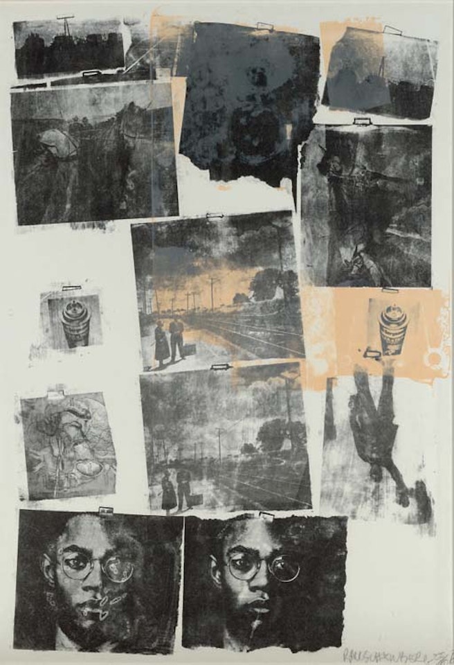 Landmark  (F. 59 S. 34) by Robert Rauschenberg