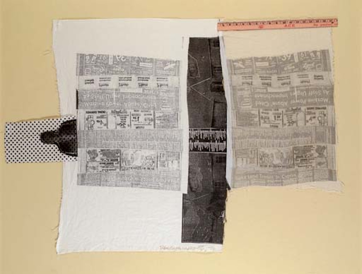 Sheephead  from The Airport Series (Fine & Corlett 196) by Robert Rauschenberg