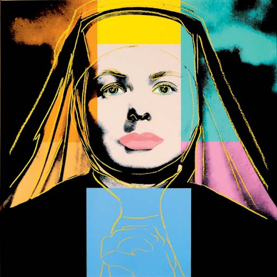 The Nun, from Ingrid Bergman (F. & S. II.314) by Andy Warhol