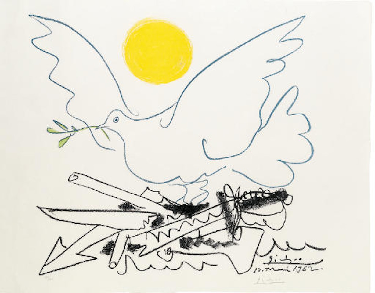 Colombe au Soleil by Pablo Picasso