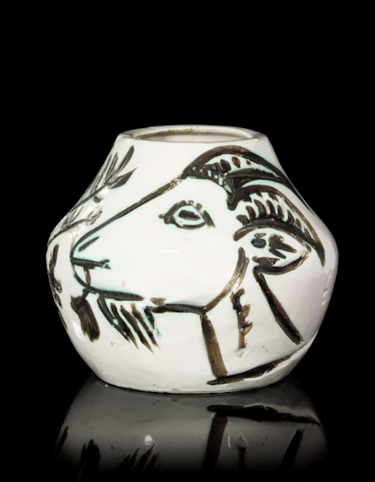 Vase aux chèvres by Pablo Picasso