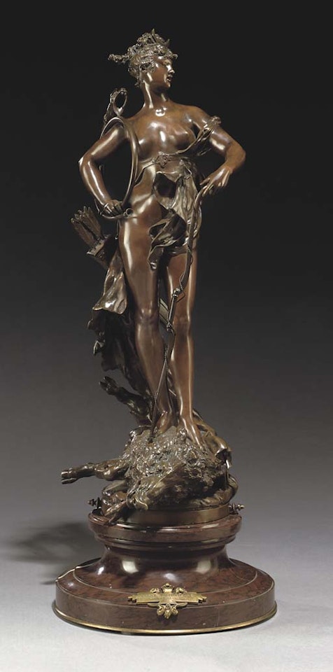 Diana victorieuse by Albert-Ernest Carrier-Belleuse