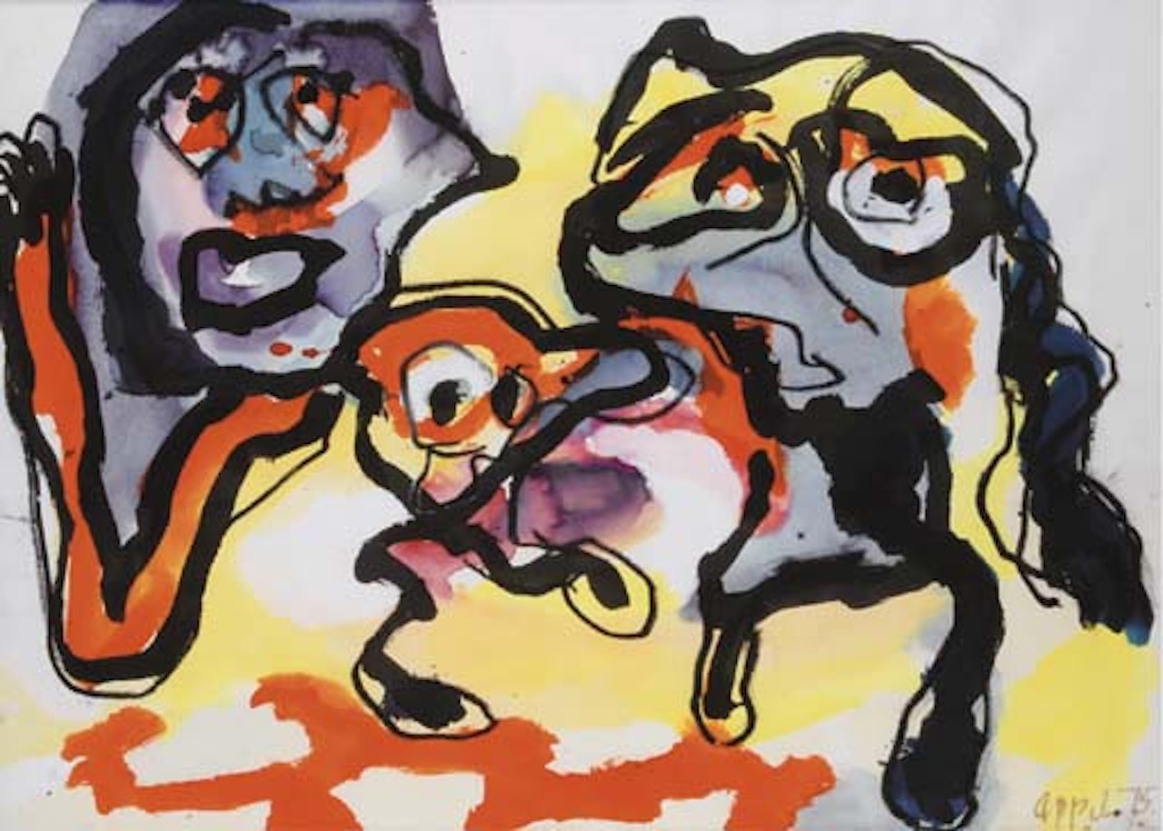 Untitled by Karel Appel