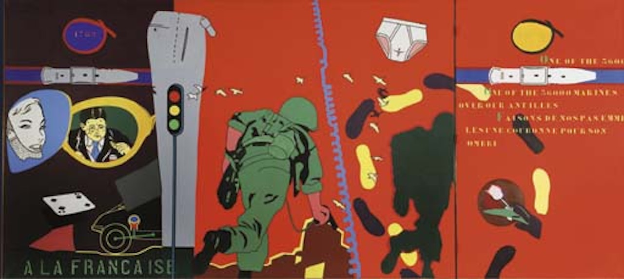 One of 36000 marines by Hervé Telemaque