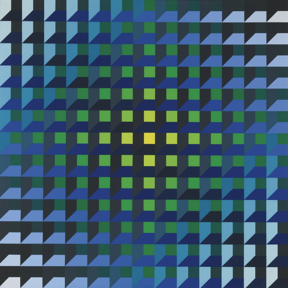 STRUCTURE AMBIGÜE V.E.B. by Jean-Pierre Yvaral
