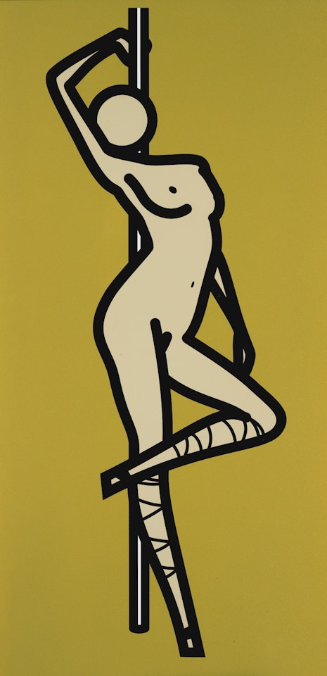THIS IS SHAHNOZA 35 by Julian Opie