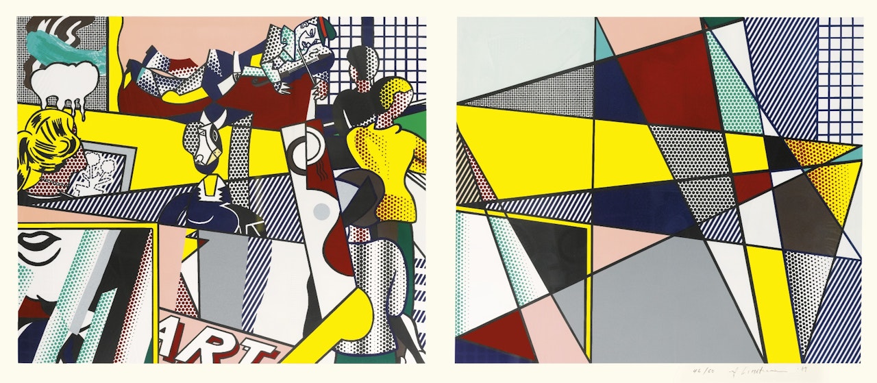 TEL AVIV MUSEUM PRINT (C. 238) by Roy Lichtenstein