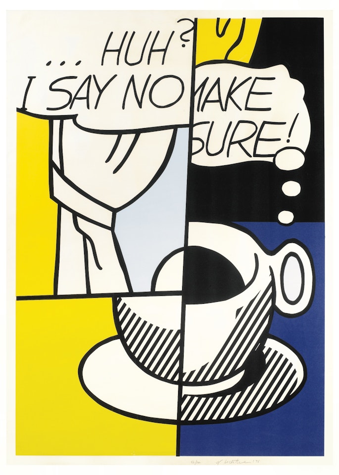 ...HUH? (C. 149) by Roy Lichtenstein