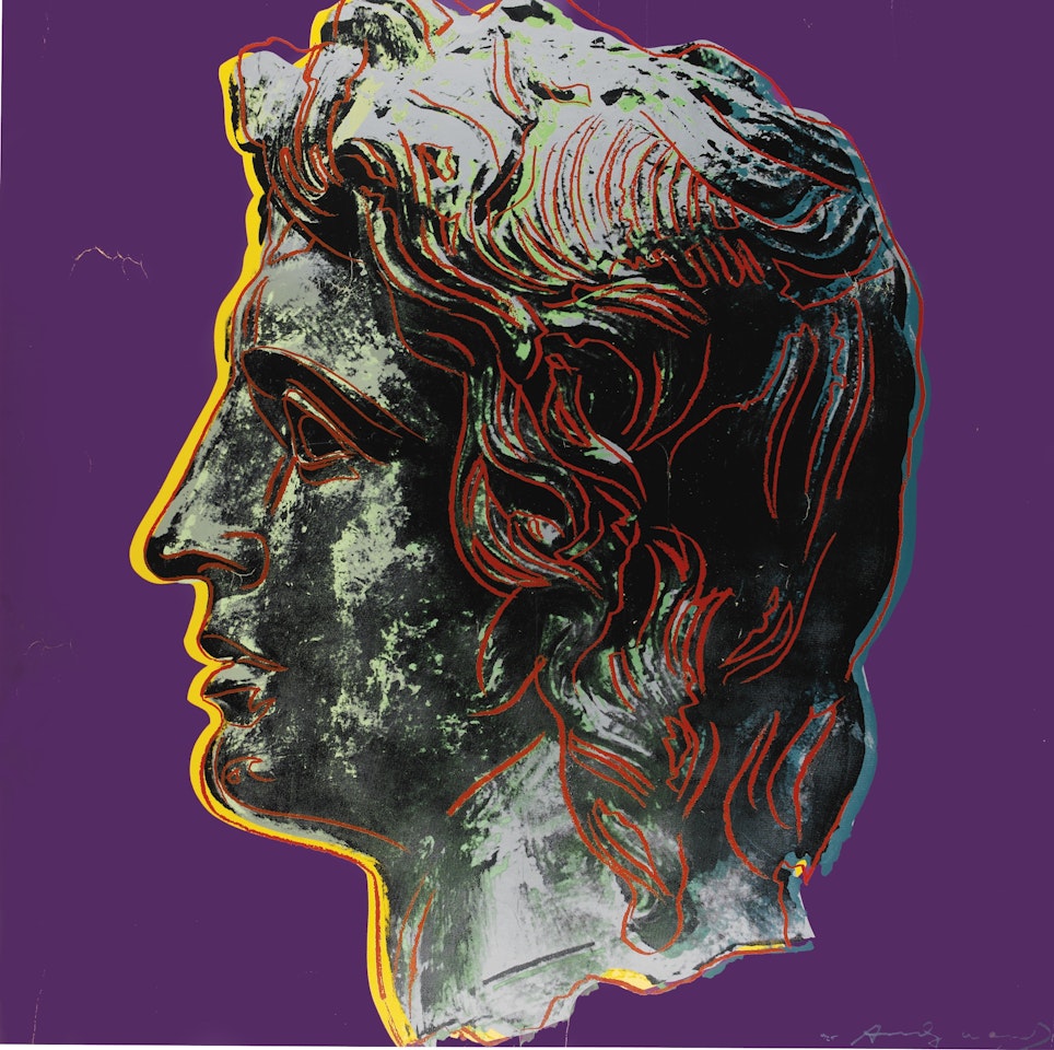 ALEXANDER THE GREAT (F. & S. II.291) by Andy Warhol