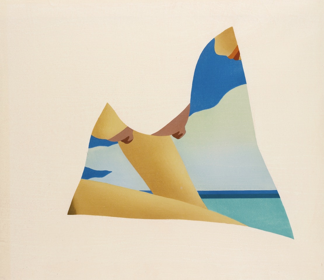 SEASCAPE DROPOUT by Tom Wesselmann