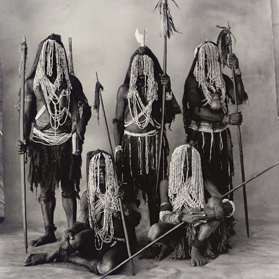 Bena family, New Guinea by Irving Penn