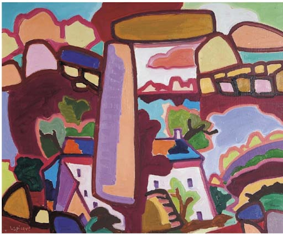 Ferme en Bretagne by Charles Lapicque