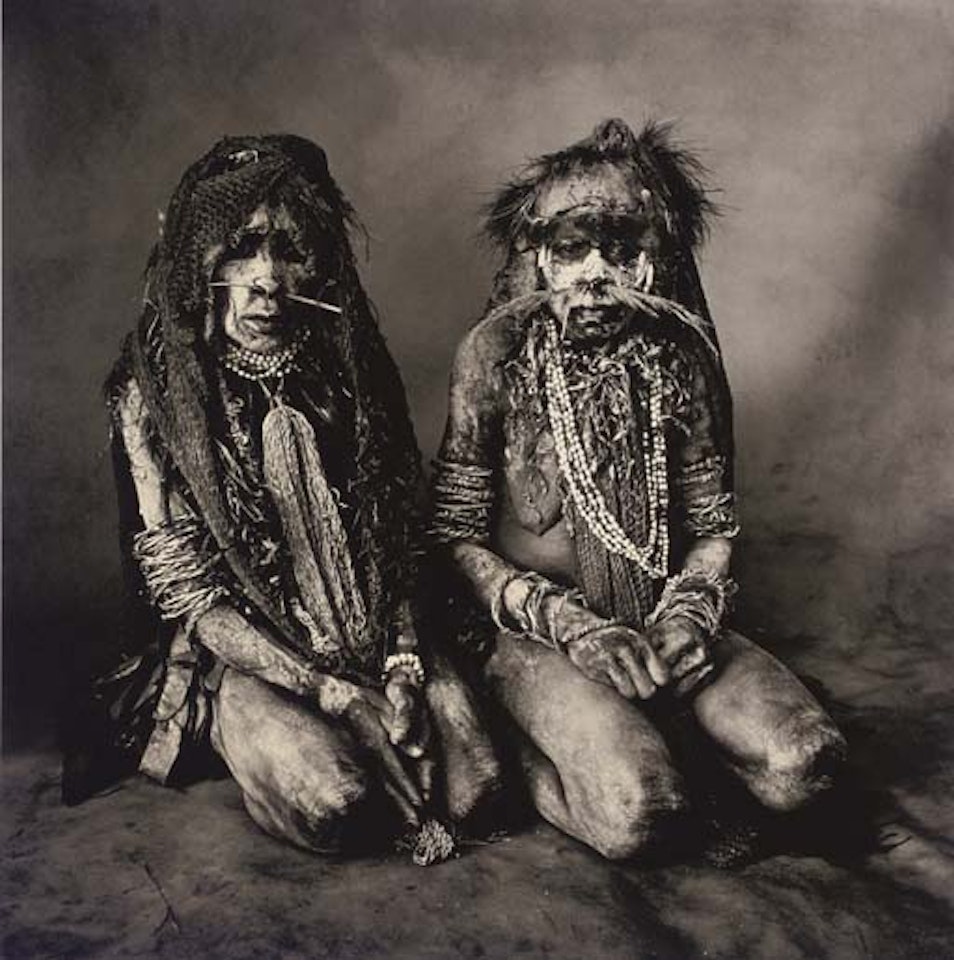 Two thin New Guinea women, May 1970 by Irving Penn