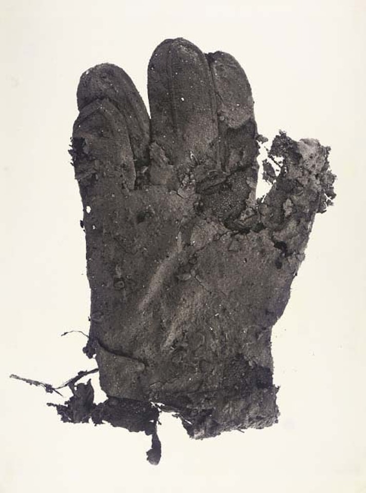 Mud glove by Irving Penn