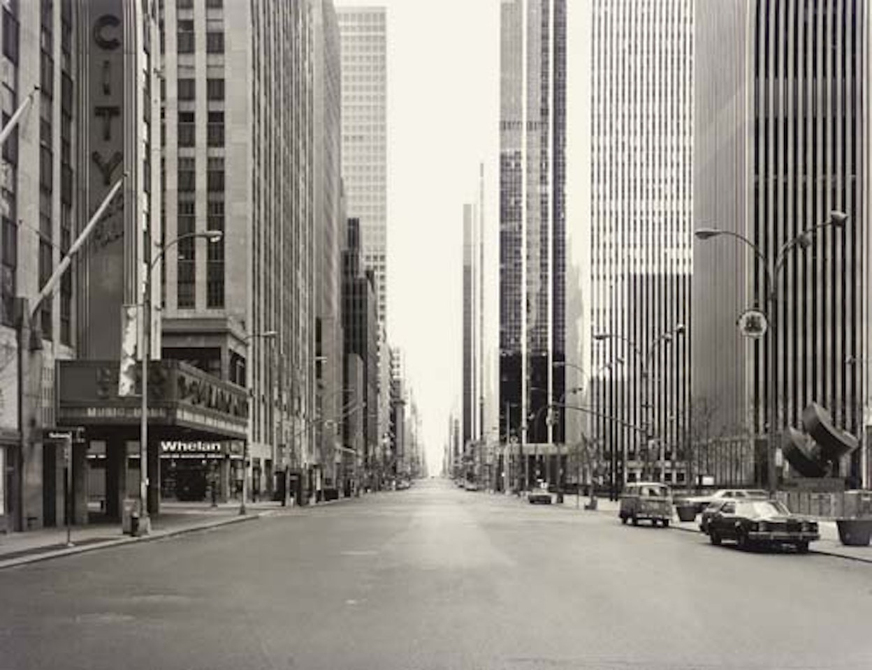 Sixth Avenue, west 50th Street, south, New York by Thomas Struth