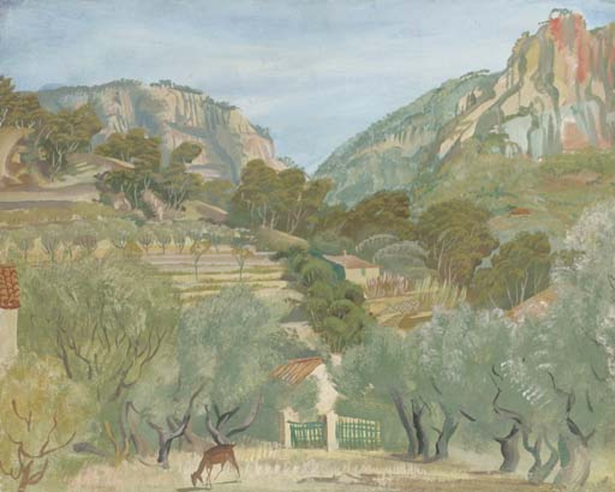 View of Cassis, France by Alexander Evgenievich Yakovlev
