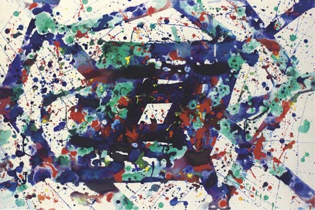 Untitled - SF 78-930 by Sam Francis