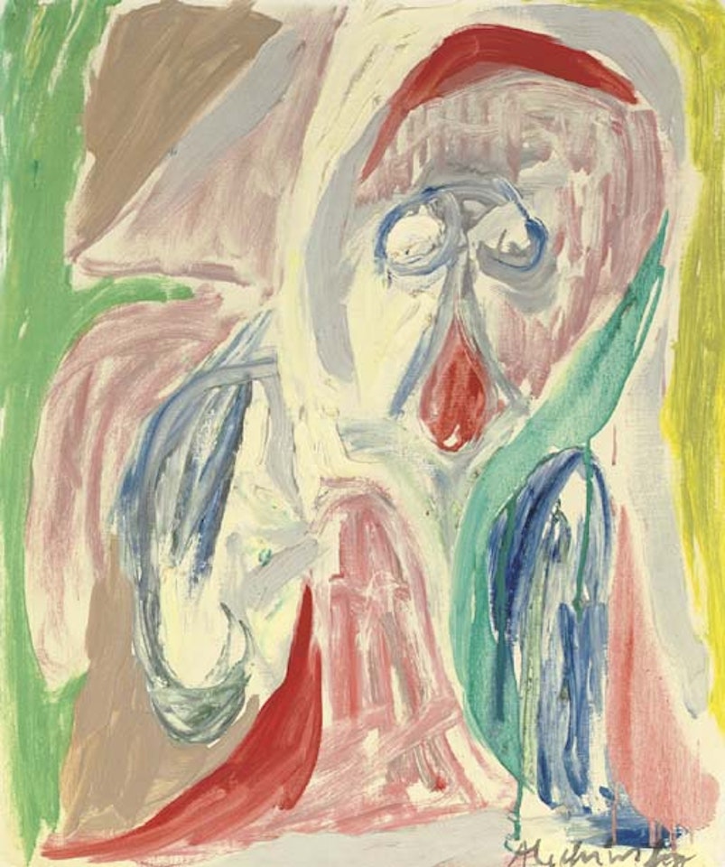 Tristesse limpide by Pierre Alechinsky