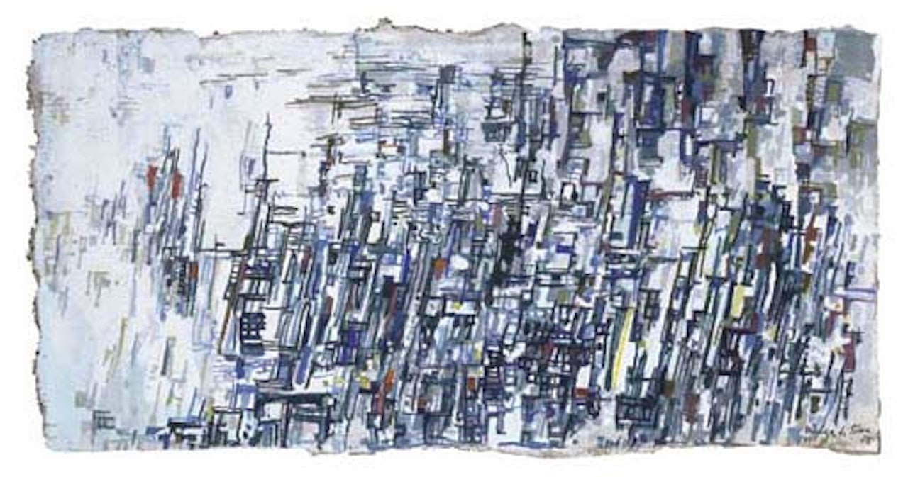 Composition by Maria Helena Vieira Da Silva