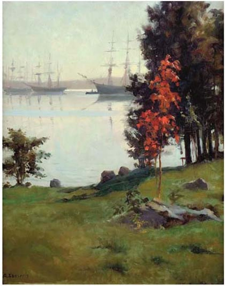 View from Haikko by Albert Edelfelt