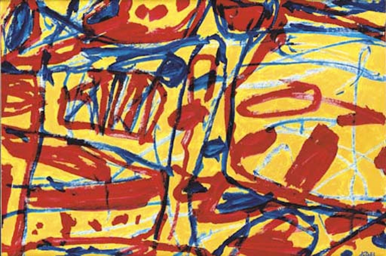 Mire G25 by Jean Dubuffet