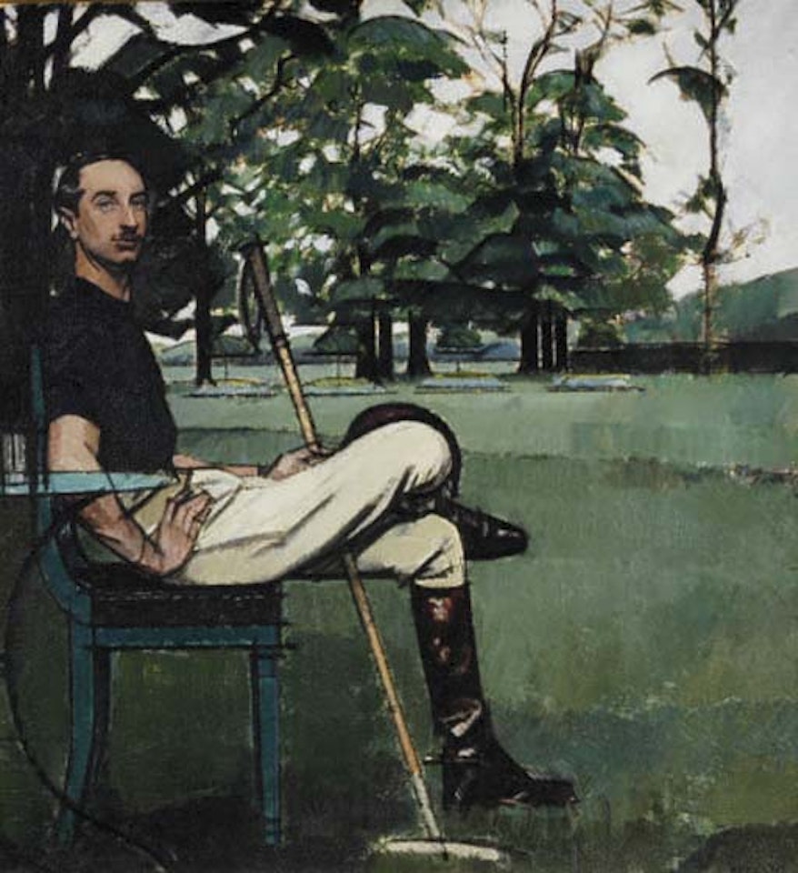 Portrait of the Count P Quinsonas by Bernard Boutet de Monvel