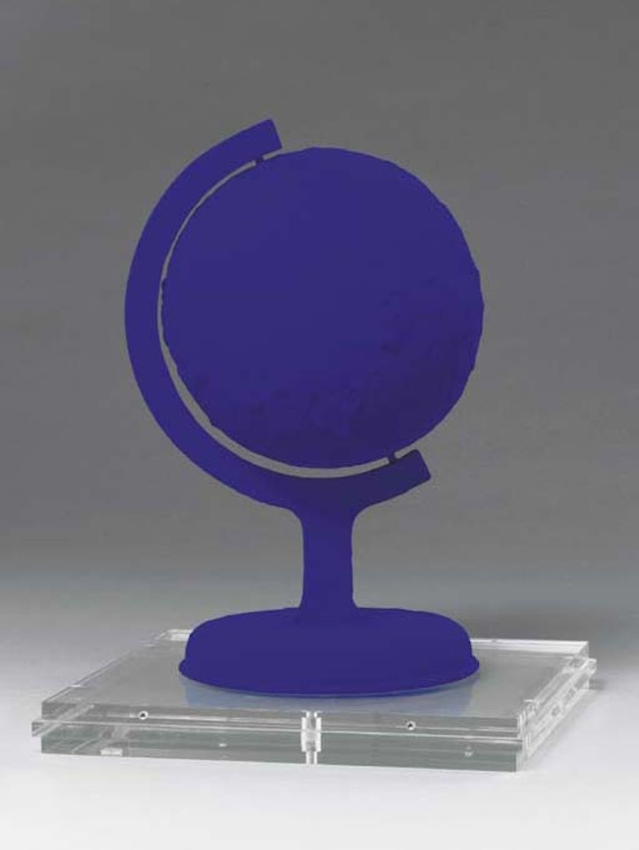 La terre bleue by Yves Klein