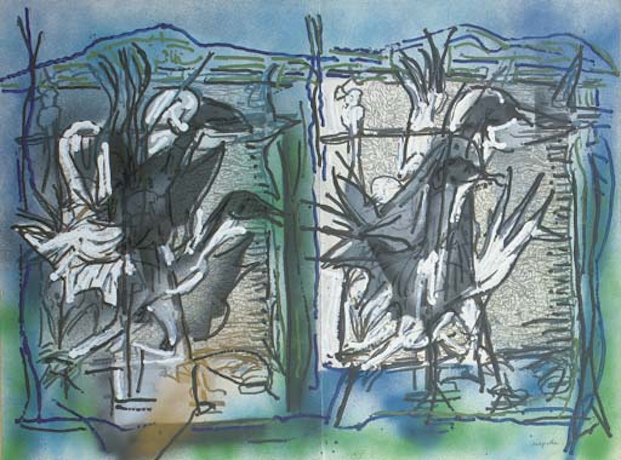 Call call Colin Sue by Jean-Paul Riopelle