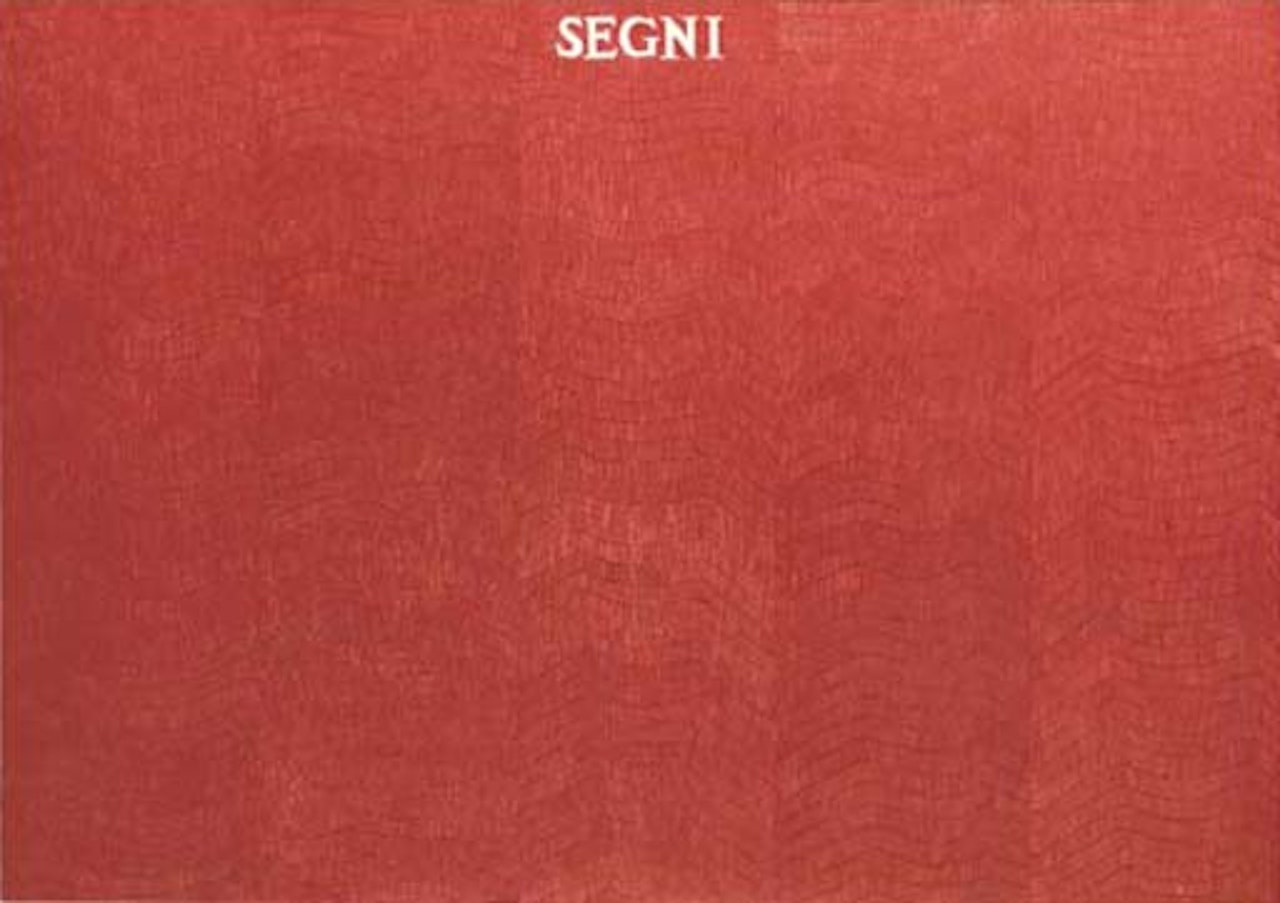 Segni by Alighiero Boetti