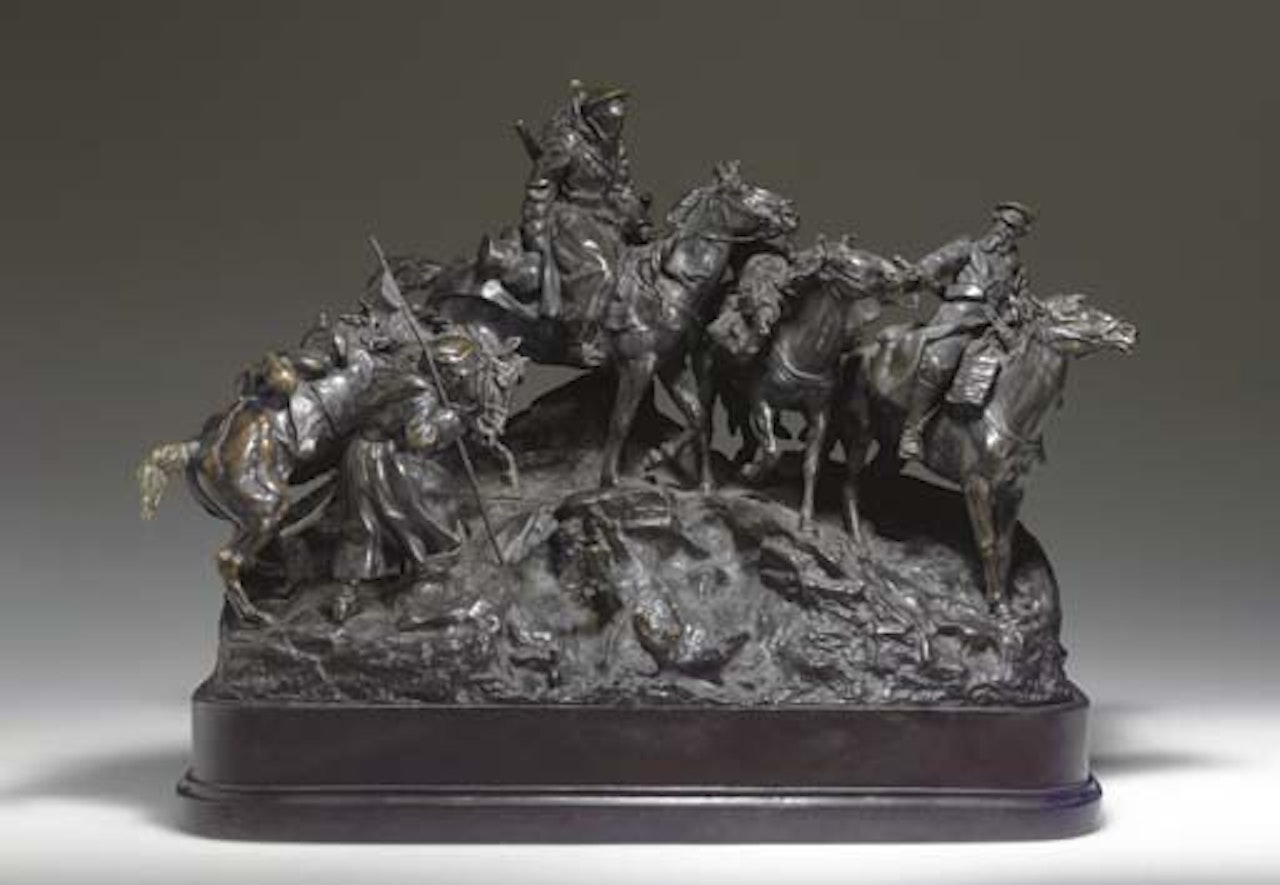 The crossing of the Balkans by Eugene Alexandrovic Lanceray