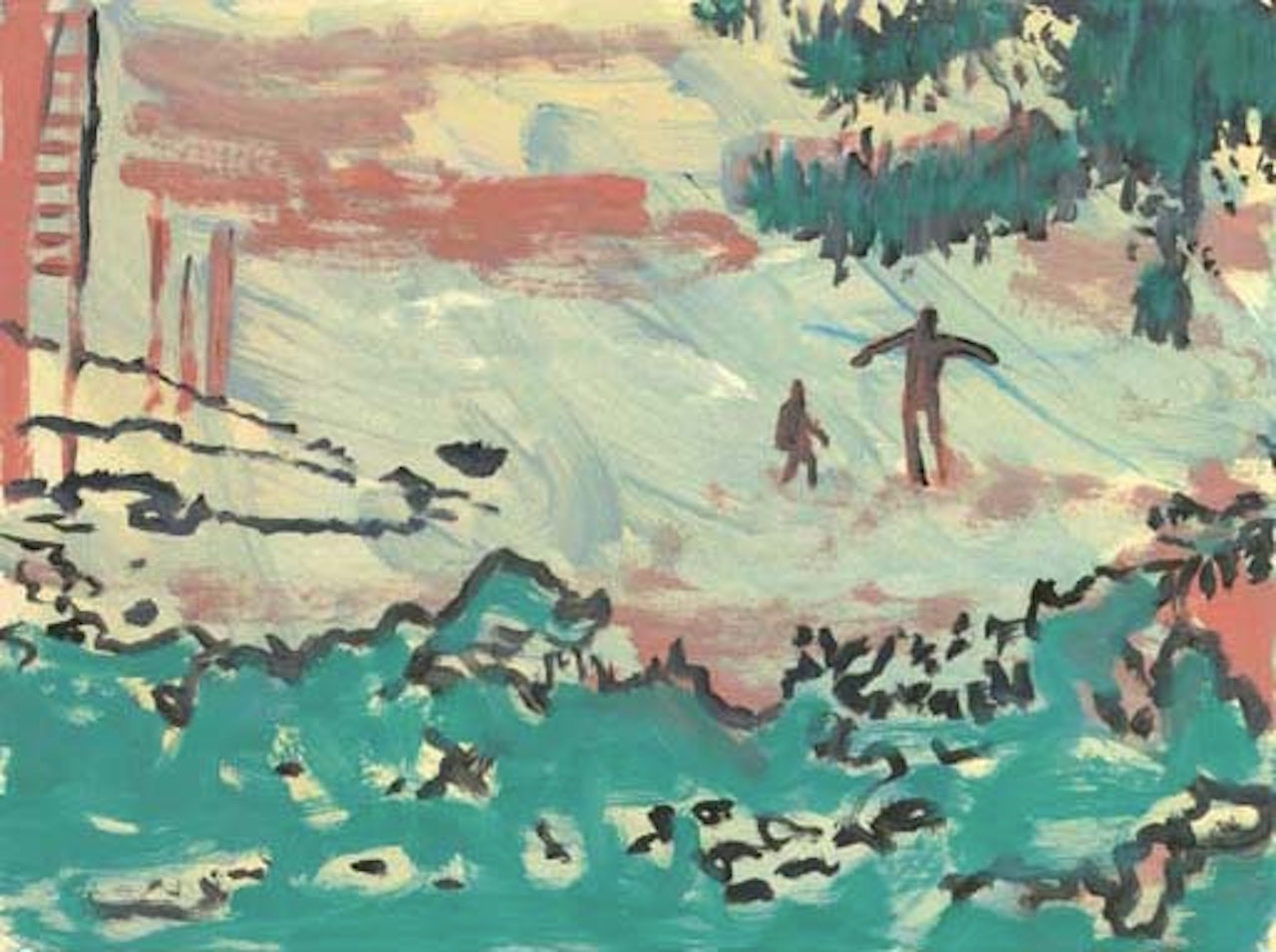 Untitled - landscape by Peter Doig