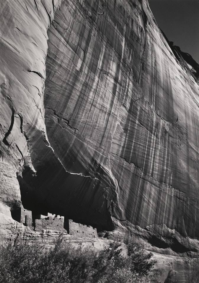 WHITE HOUSE RUIN, CANYON DE CHELLY NATIONAL MONUMENT by Ansel Adams