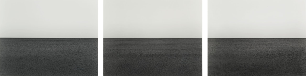 BALTIC SEA, RÜGEN' (TRIPTYCH) by Hiroshi Sugimoto