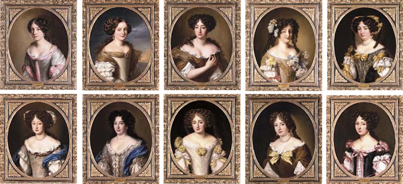 Gallery of beauties by Jacob Ferdinand Voet