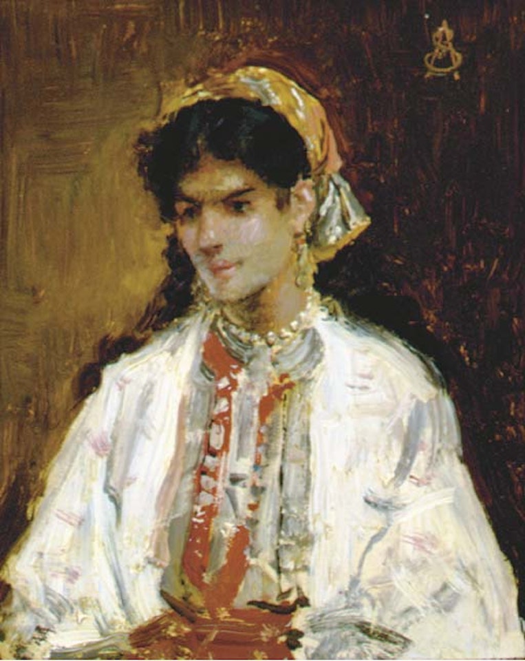 Portrait d'une Paysanne by Alfred Stevens