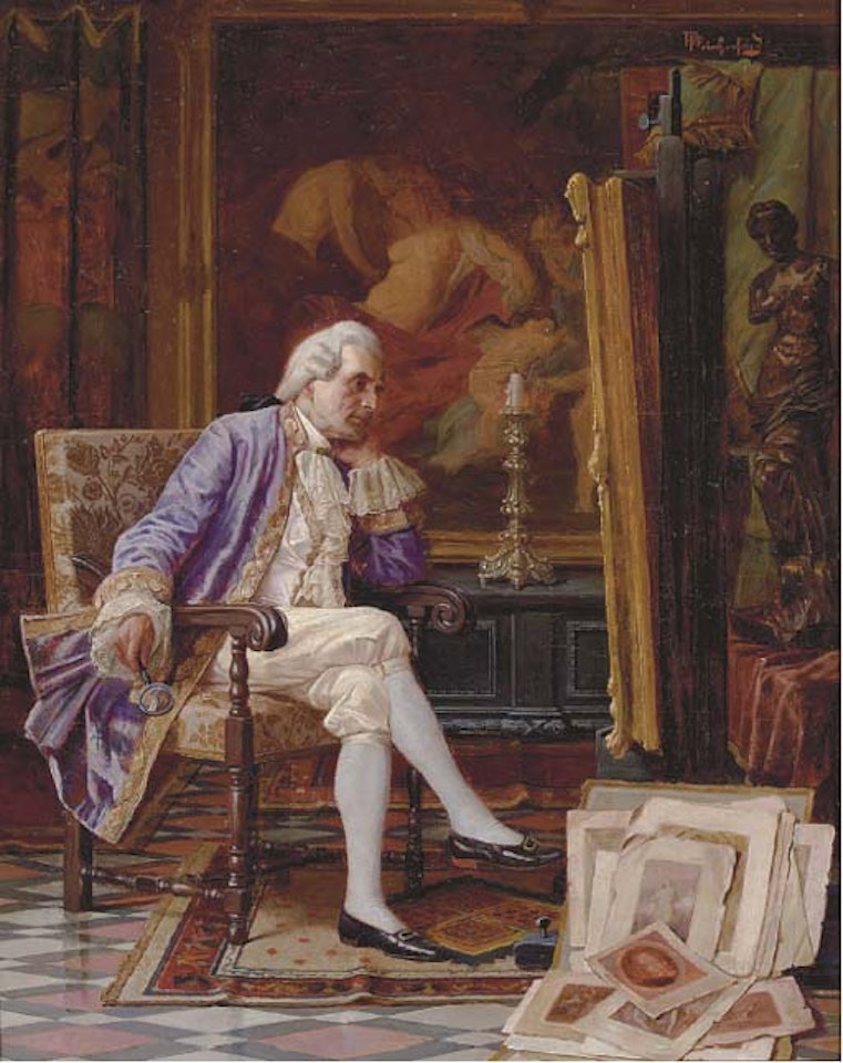 The connoisseur by Alois Heinrich Priechenfried