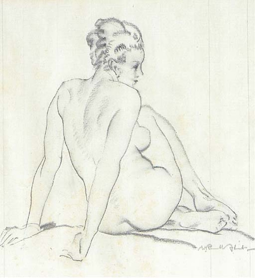 Plump model I by William Russell Flint