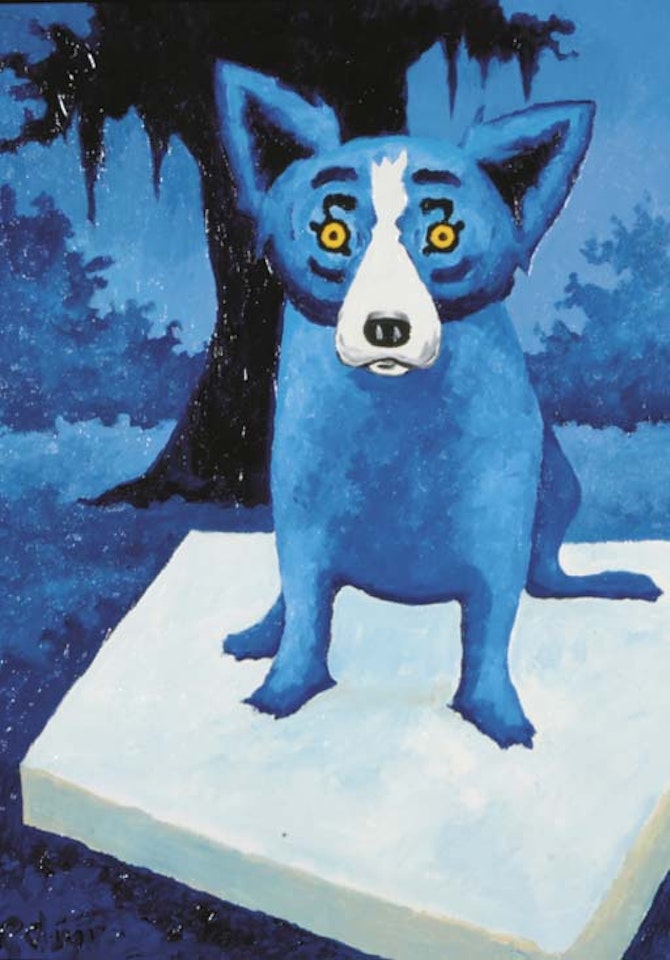 I'm not afraid of spooks by George Rodrigue