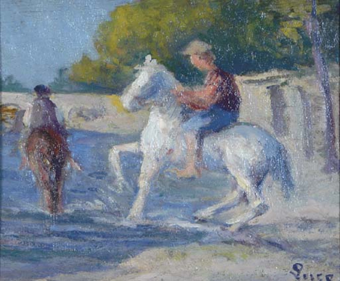 Cavalier by Maximilien Luce