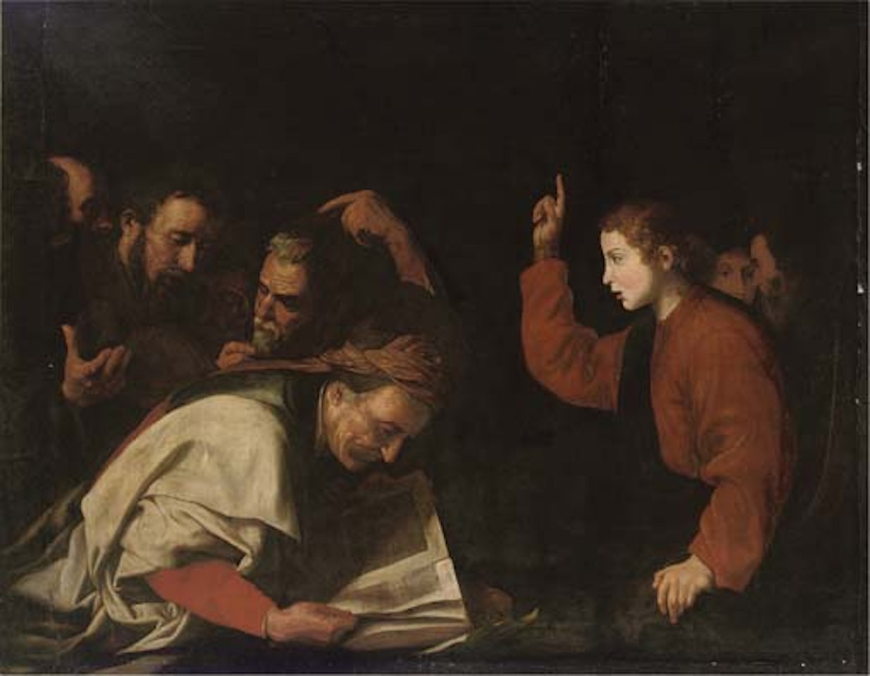 Christ among the Doctors by Jusepe de Ribera