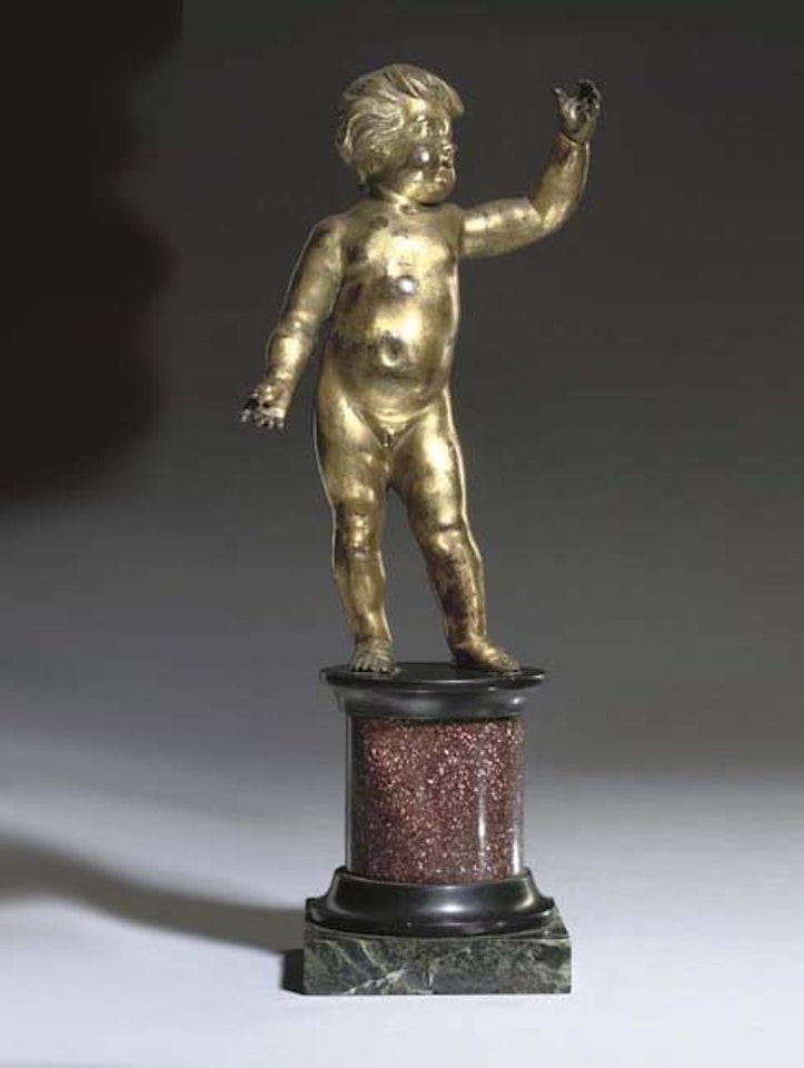 Figure of a putto by Italian School